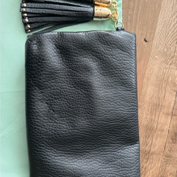 Deux Lux Black Vegan Leather Clutch - Picture 4 of 5